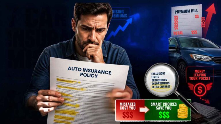 7 Car Insurance Mistakes That Are Quietly Costing You Money