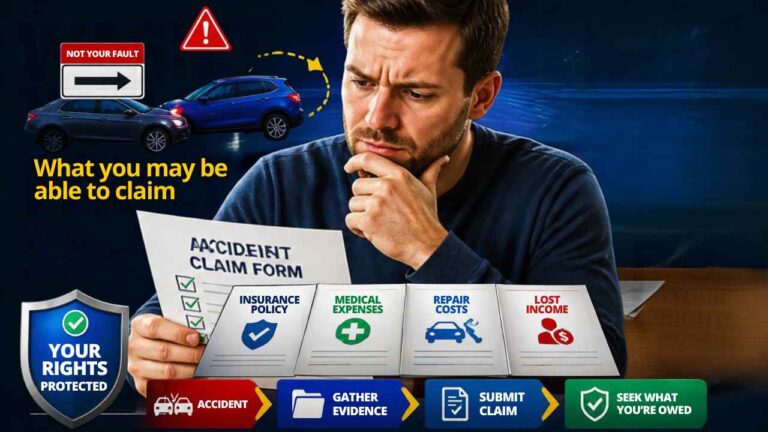 Car Accident Wasn't Your Fault Here's What You Can Claim