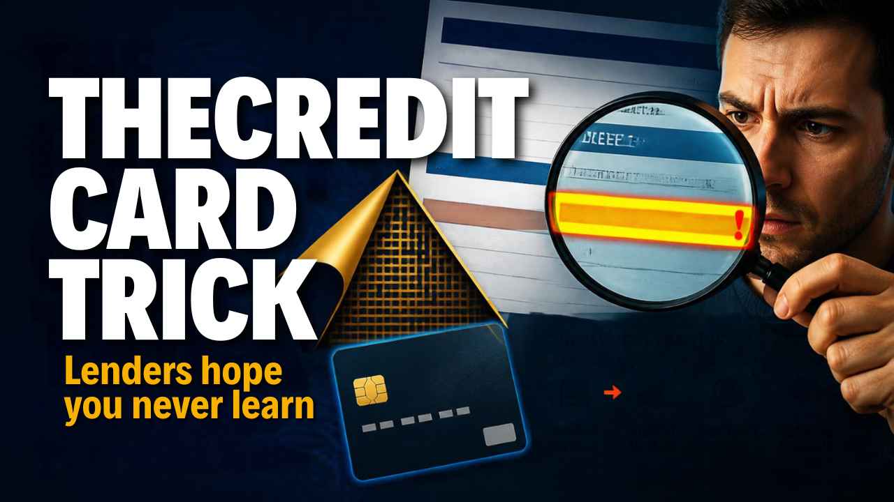 The Credit Card Trick Lenders Hope You Never Learn
