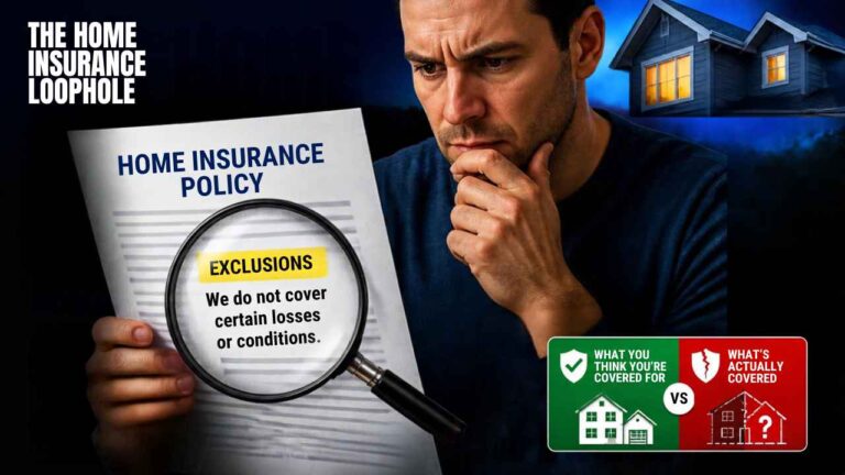 The Home Insurance Loophole Nobody Talks About