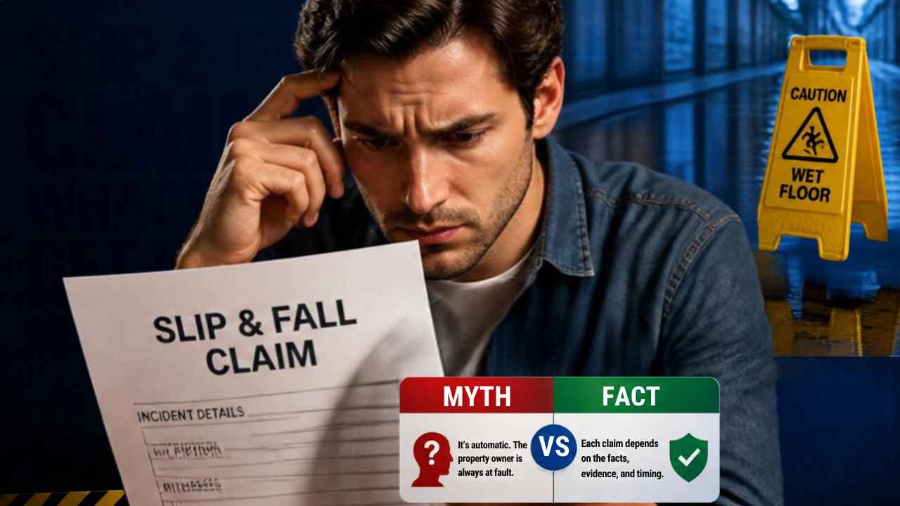What Most People Get Wrong About Slip and Fall Claims